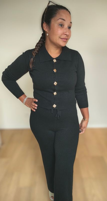 ENSEMBLE ELISÉ en Maille Stretch