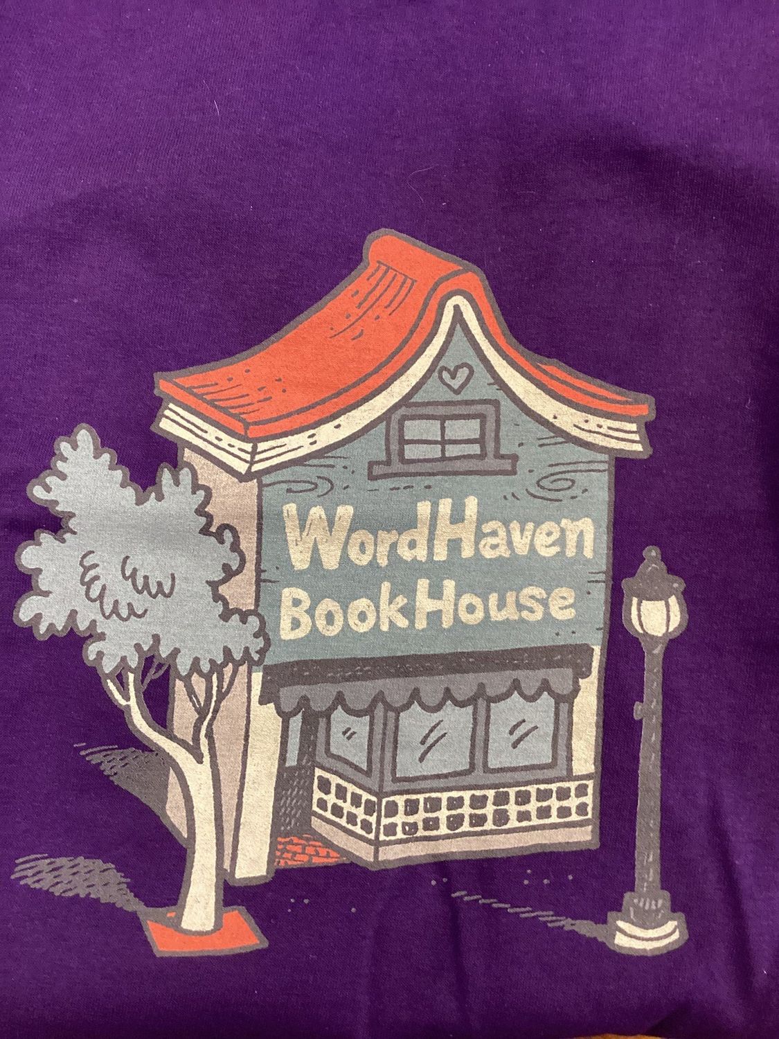 WordHaven T-shirt - Purple