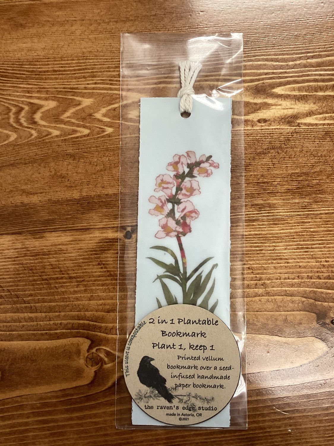 Plantable 2 in 1 Bookmark (Seeds)