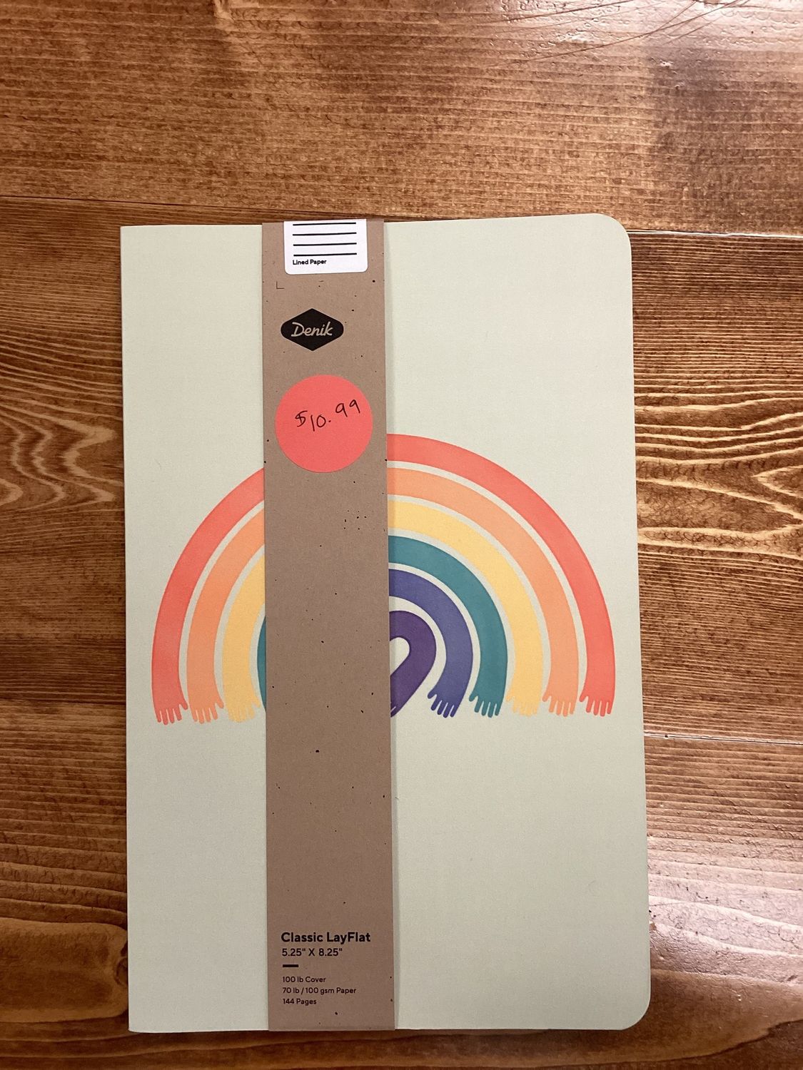 Rainbow w/heart Journal