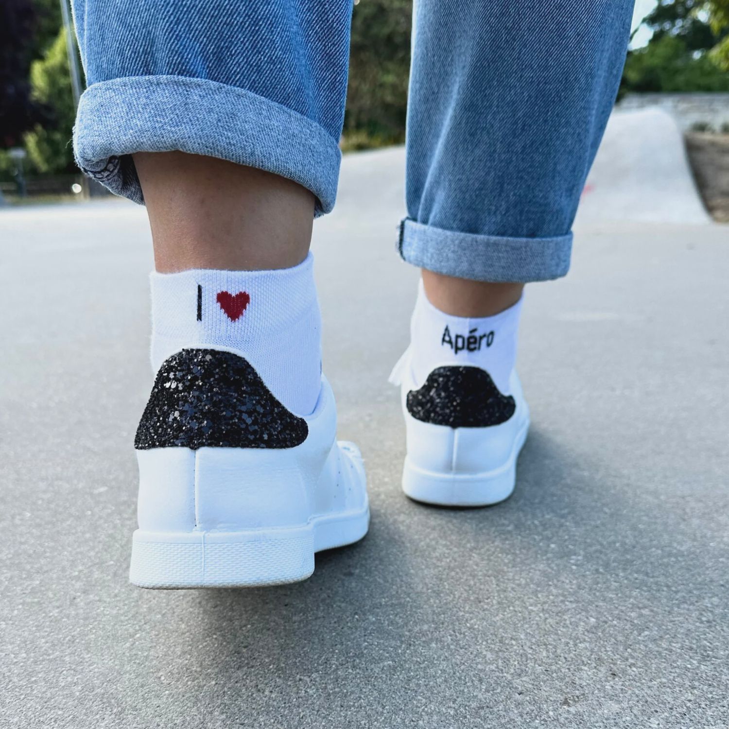 Chaussettes - I ❤️Apéro, Taille: 36/40