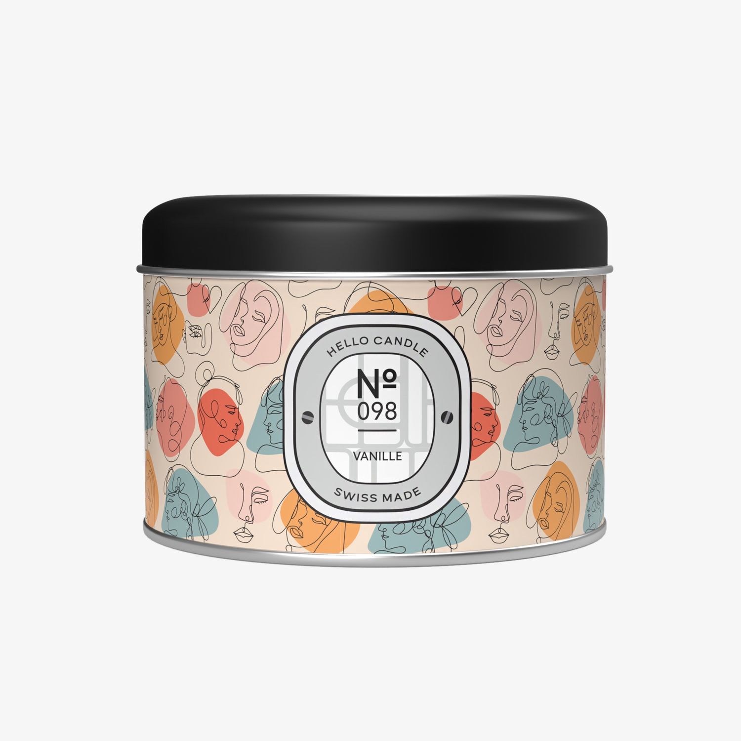 Bougie Hello Candle &quot;Vanille&quot;, Taille: 180ml