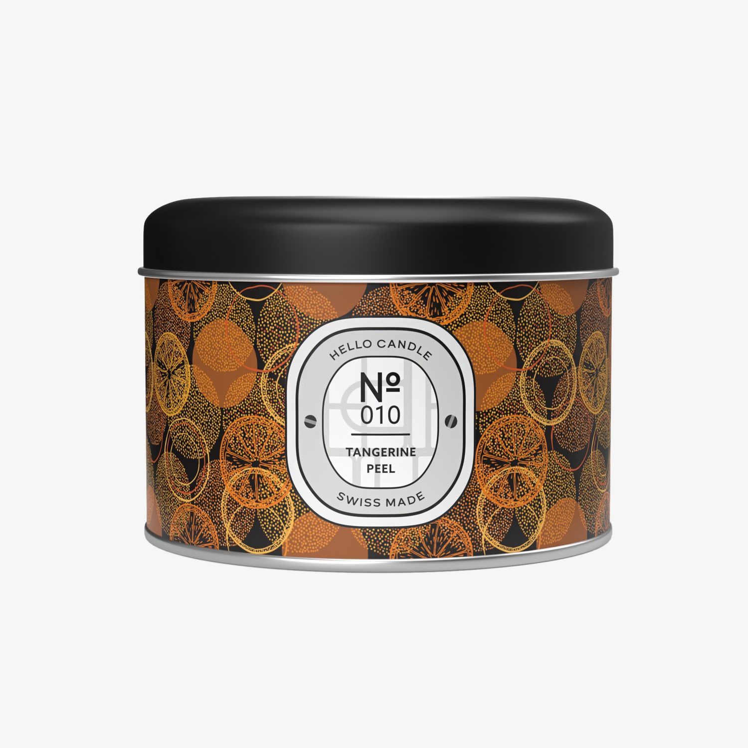 Bougie Hello Candle  &quot;Tangerine Peel&quot;, Taille: 180ml