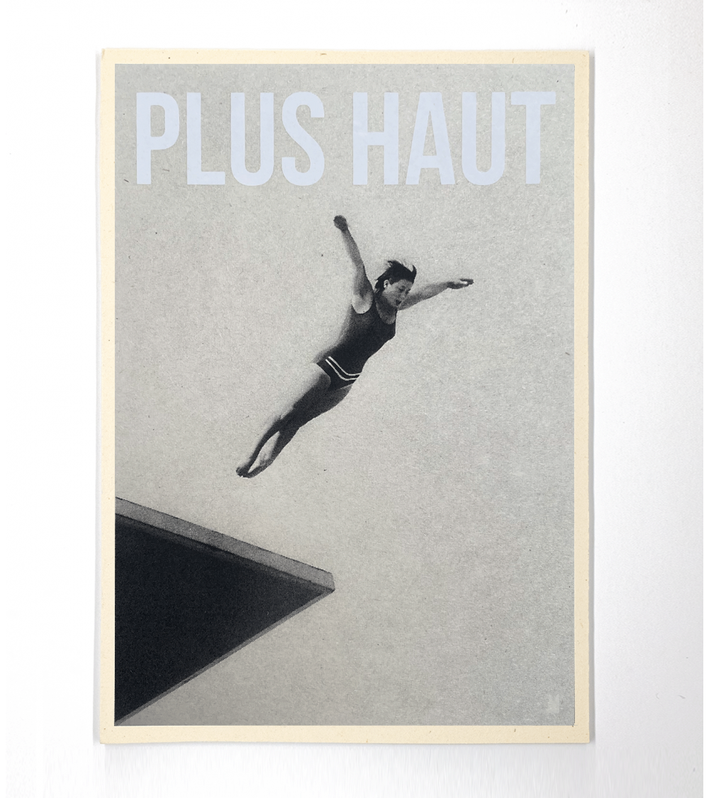 Carte &quot;Plus Haut&quot;, Taille: M(15x21cm)