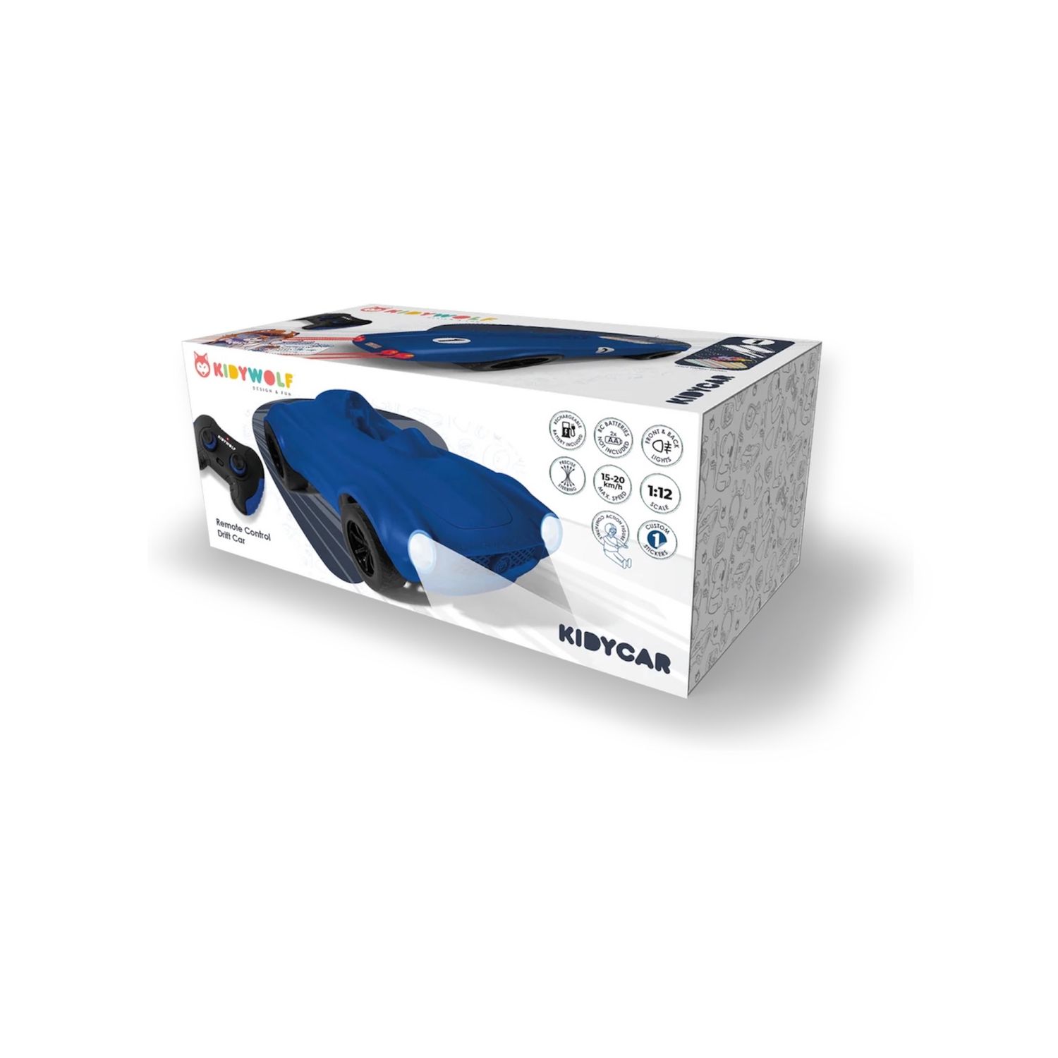 Kidycar, Couleur: Bleue