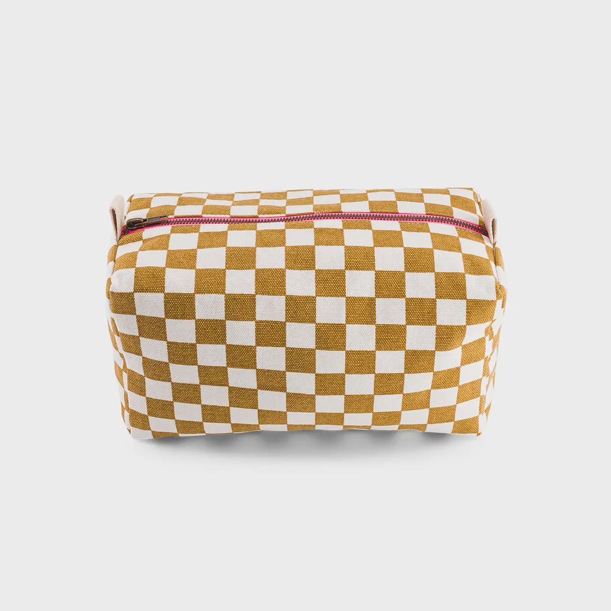 Trousse de Toilette - Vic, Couleur: Damier Caramel
