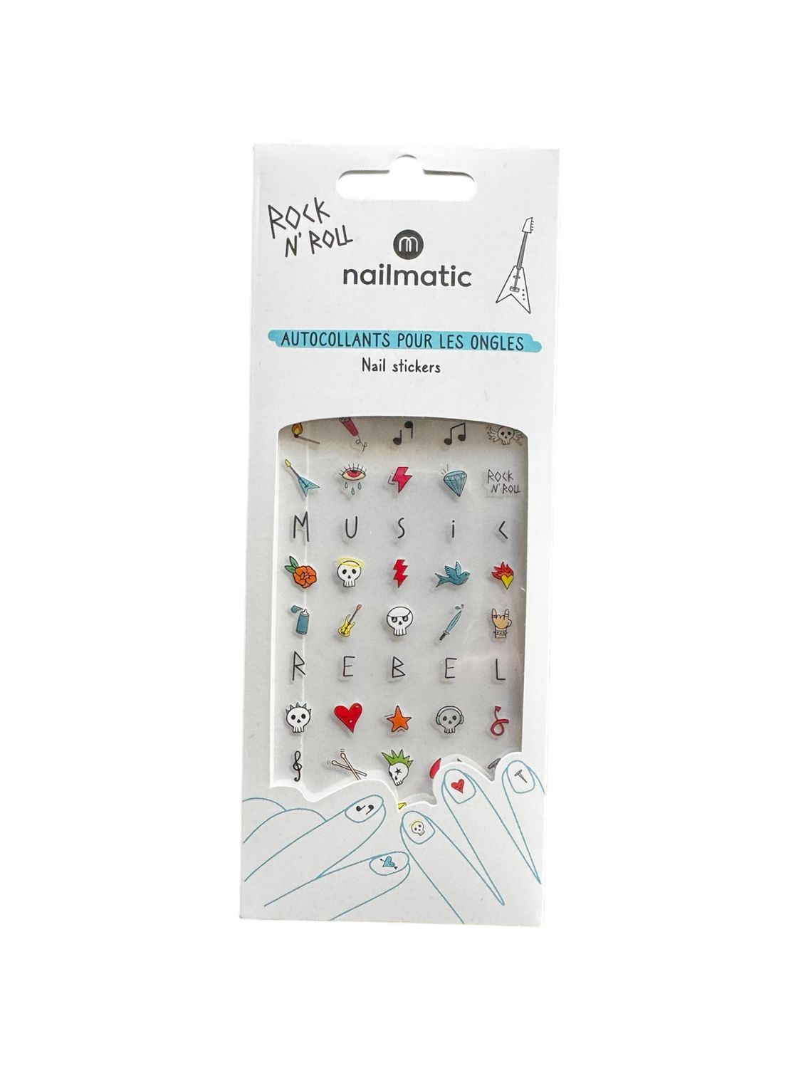 Gomettes d&#39;ongles - Rock