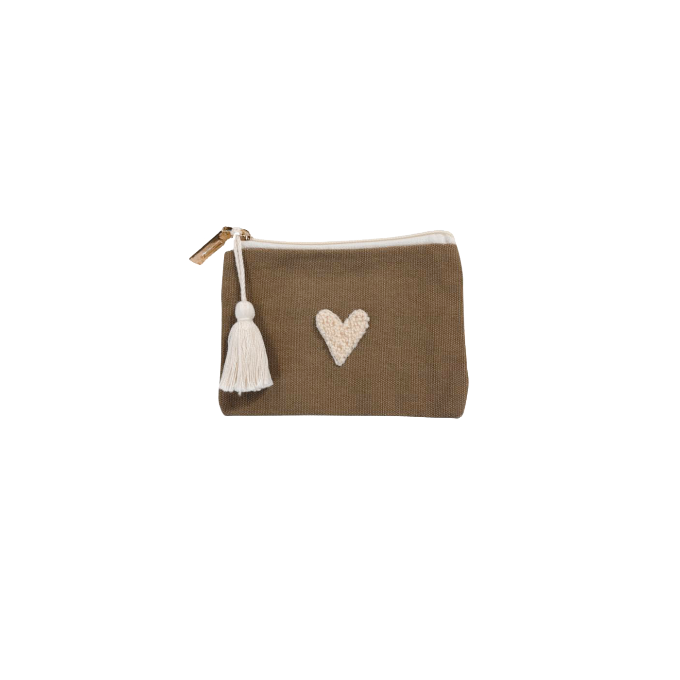 Porte-monnaie Love, Couleur: Taupe