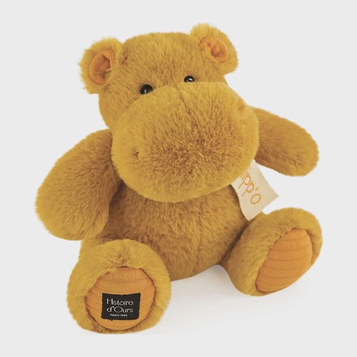 Peluche Hippo, Taille: Ocre 25 cm