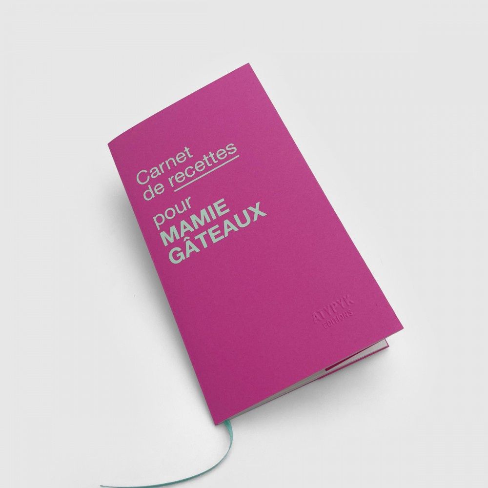 Carnets, Inscription: Mamie gâteaux