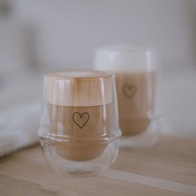 Tasse en Verre Cappuccino