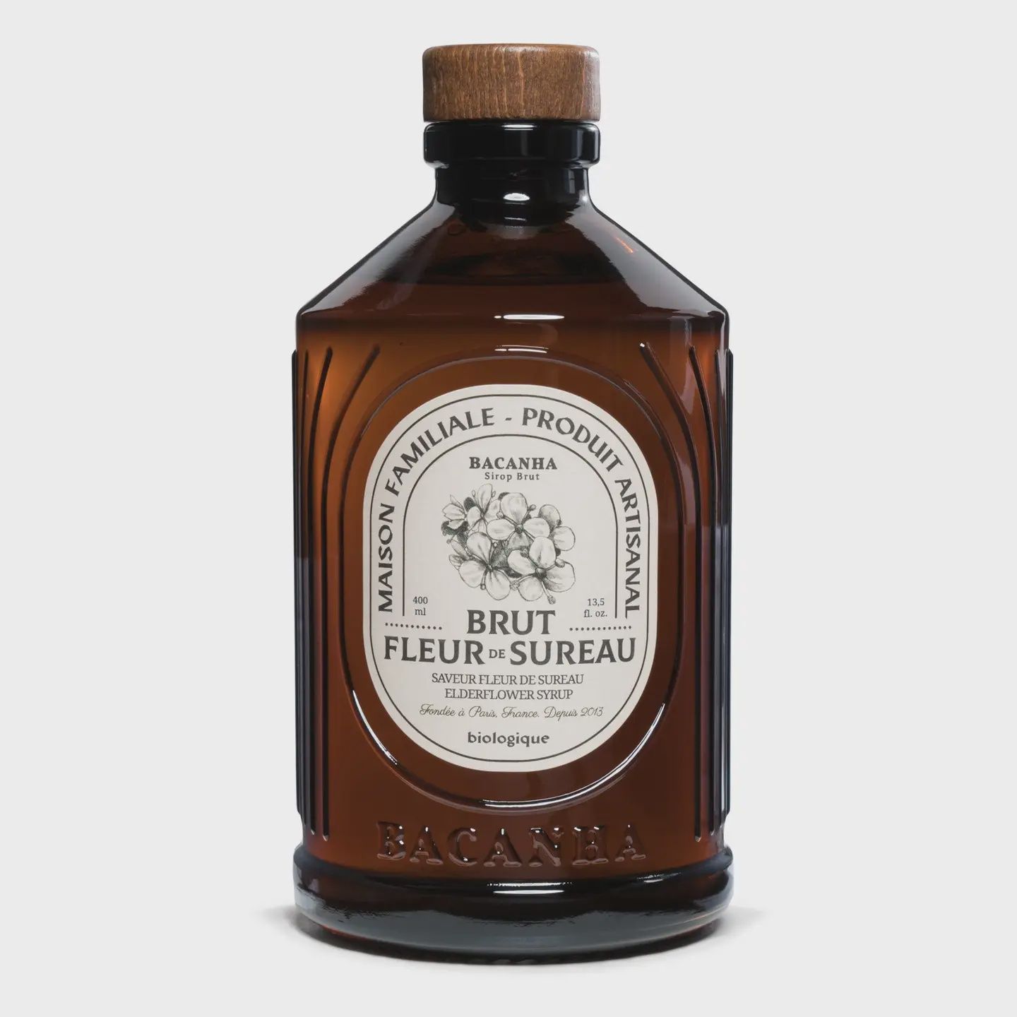 Sirop de Fleur de Sureau Brut Bio