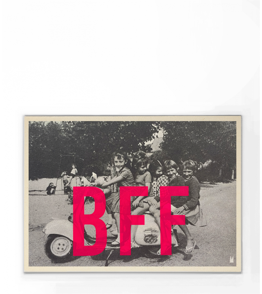 Carte &quot;BFF&quot;