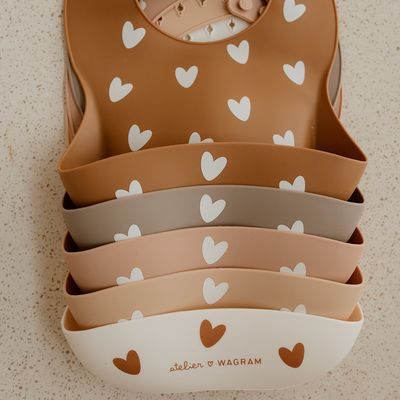 Bavoir Silicone