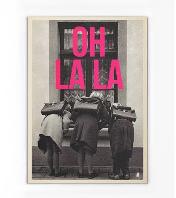Carte &quot;Oh La La&quot;
