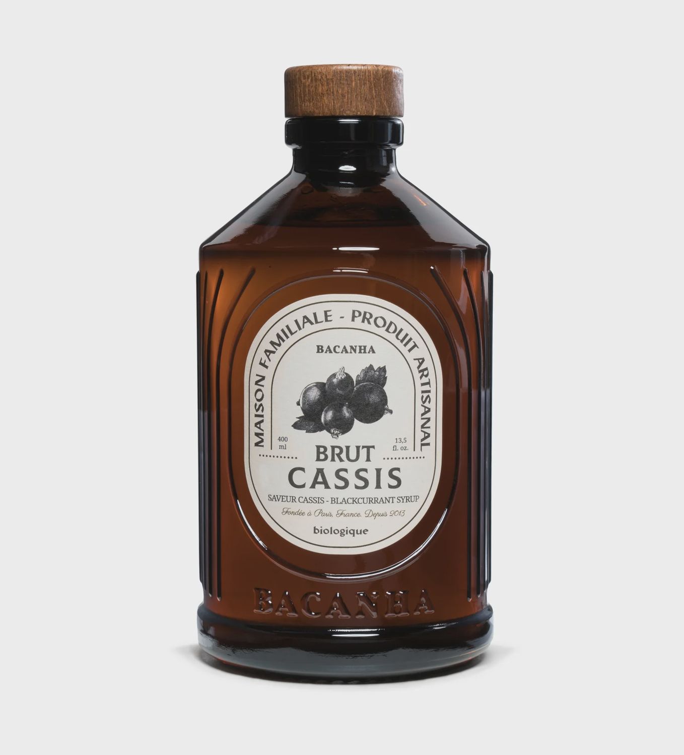 Sirop de Cassis Brut Bio