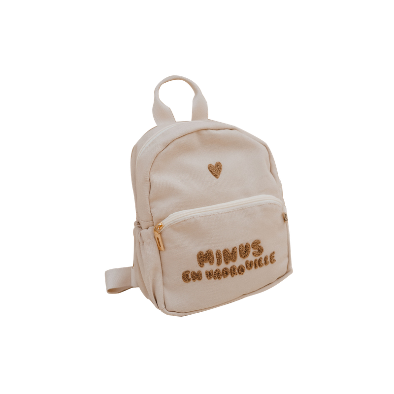 Sac à dos enfant &quot;Minus&quot; - Beige