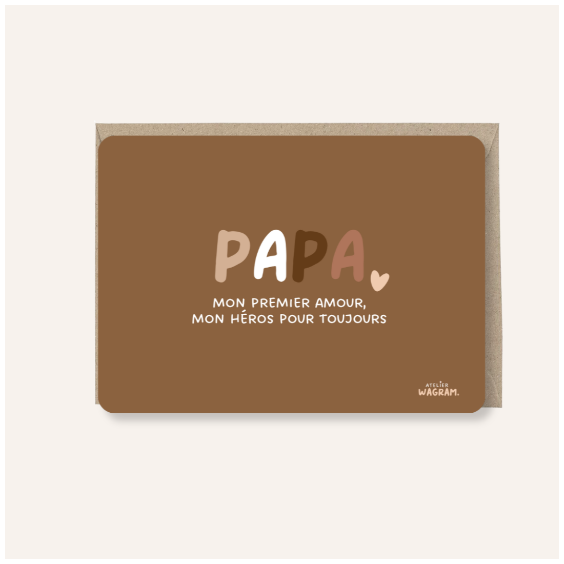 Carte &quot;Papa&quot;