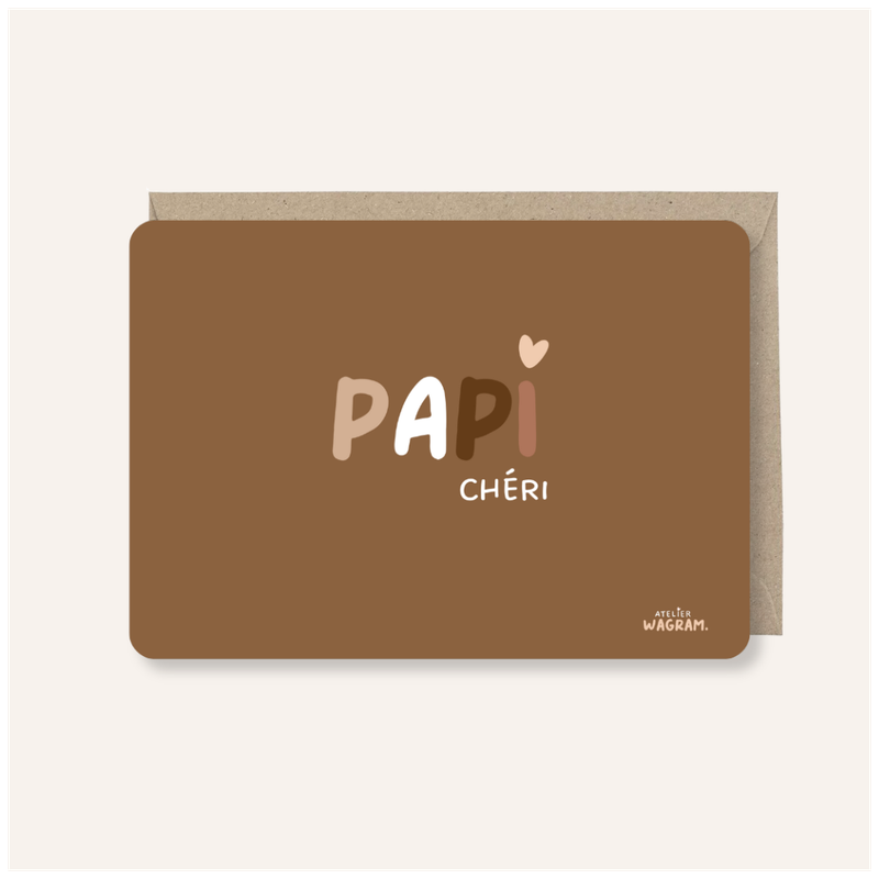 Carte &quot;Papi&quot;