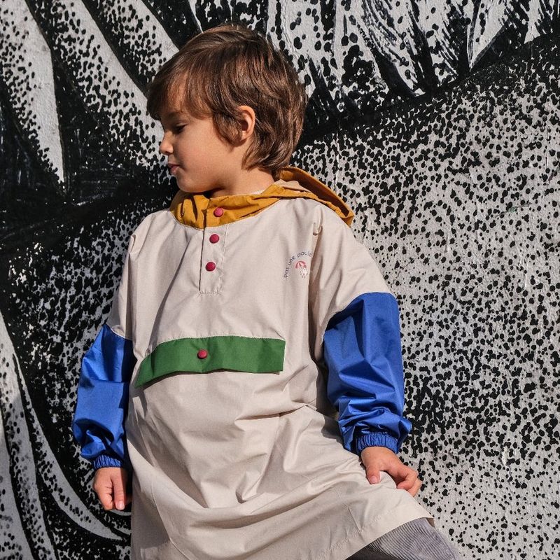 Poncho de Pluie Old School - 3 à 6ans
