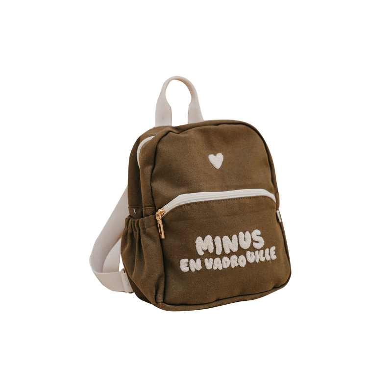 Sac à Dos Enfant &quot;Minus&quot; - Kaki