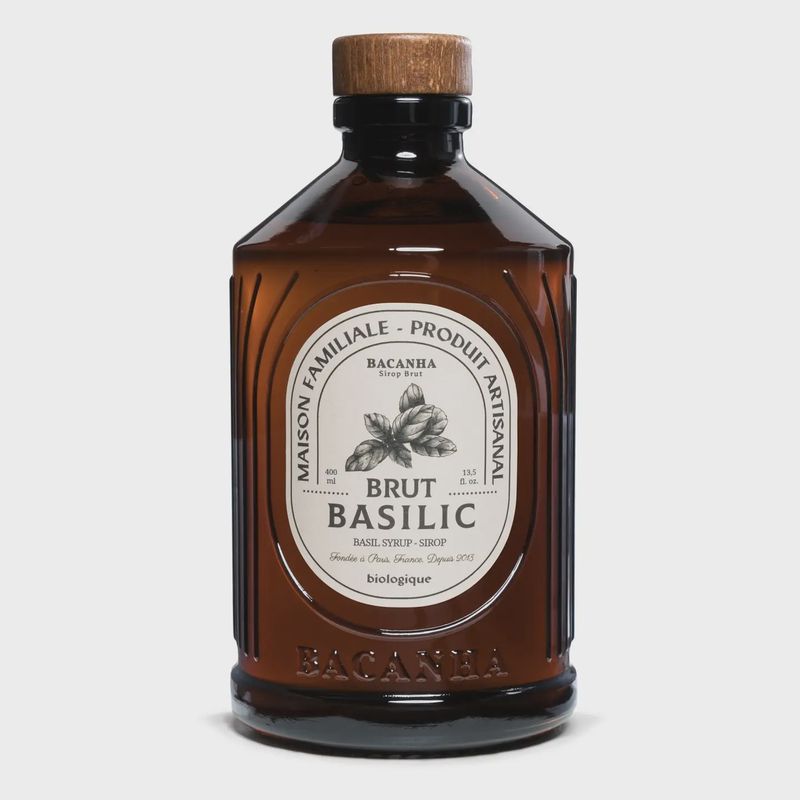 Sirop de Basilic Brut Bio