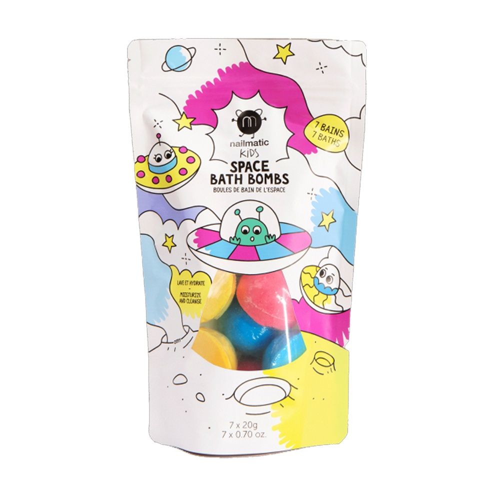 Boules de bain de l&#39;espace