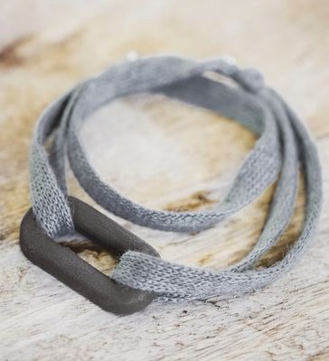 Bracelet coton recyclé &amp; O de océan