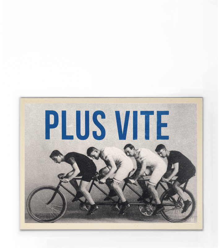 Carte &quot;Plus Vite&quot;