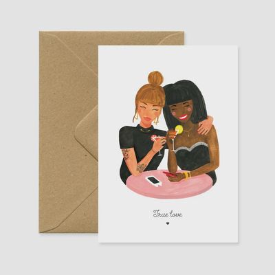 Carte &quot;True Love&quot;