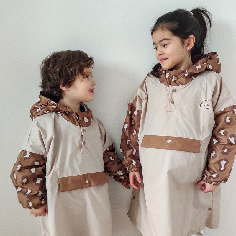 Poncho de Pluie Leopard - 6 à 9 ans