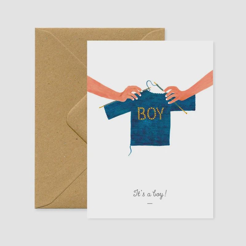 Carte &quot;It&#39;s a Boy&quot;