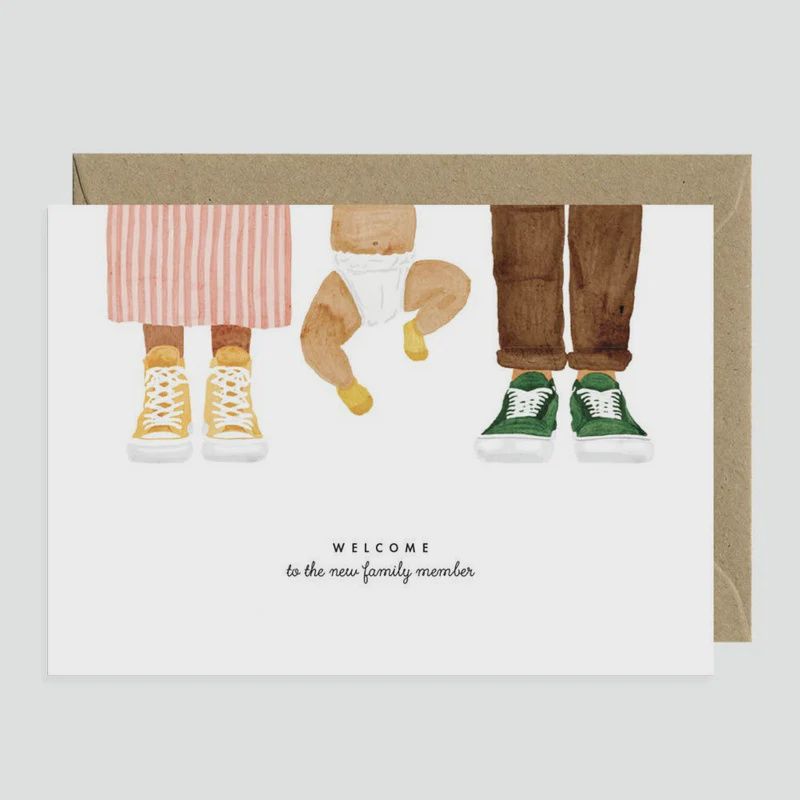 Carte &quot;Welcome Baby&quot;