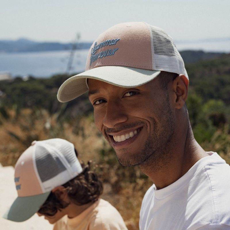 Casquette Trucker &quot;Summer Forever&quot; Pastel - Adulte