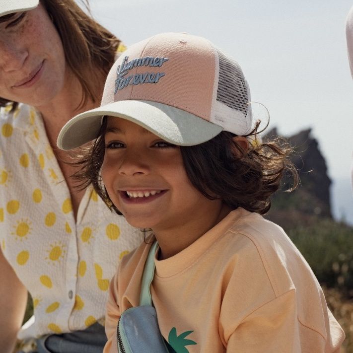 Casquette Trucker &quot;Summer Forever&quot; Pastel - Enfant