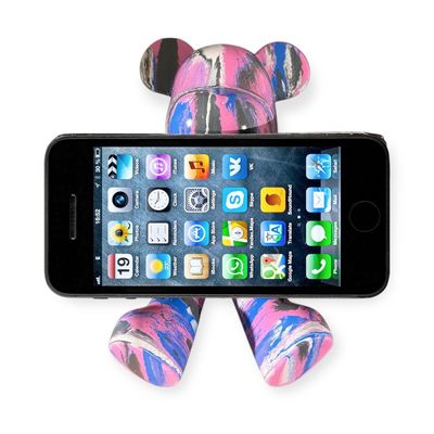 Pop Art Bear - Support à Natel "S"