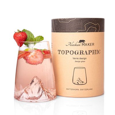 Verre à Long Drink Topographic