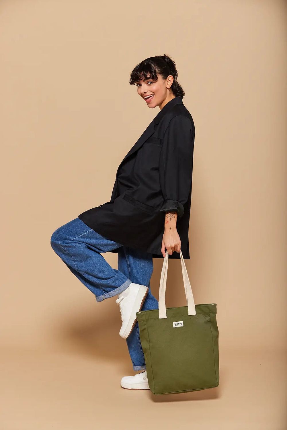 Sac Tote &quot;Paul&quot;, Couleur: Olive