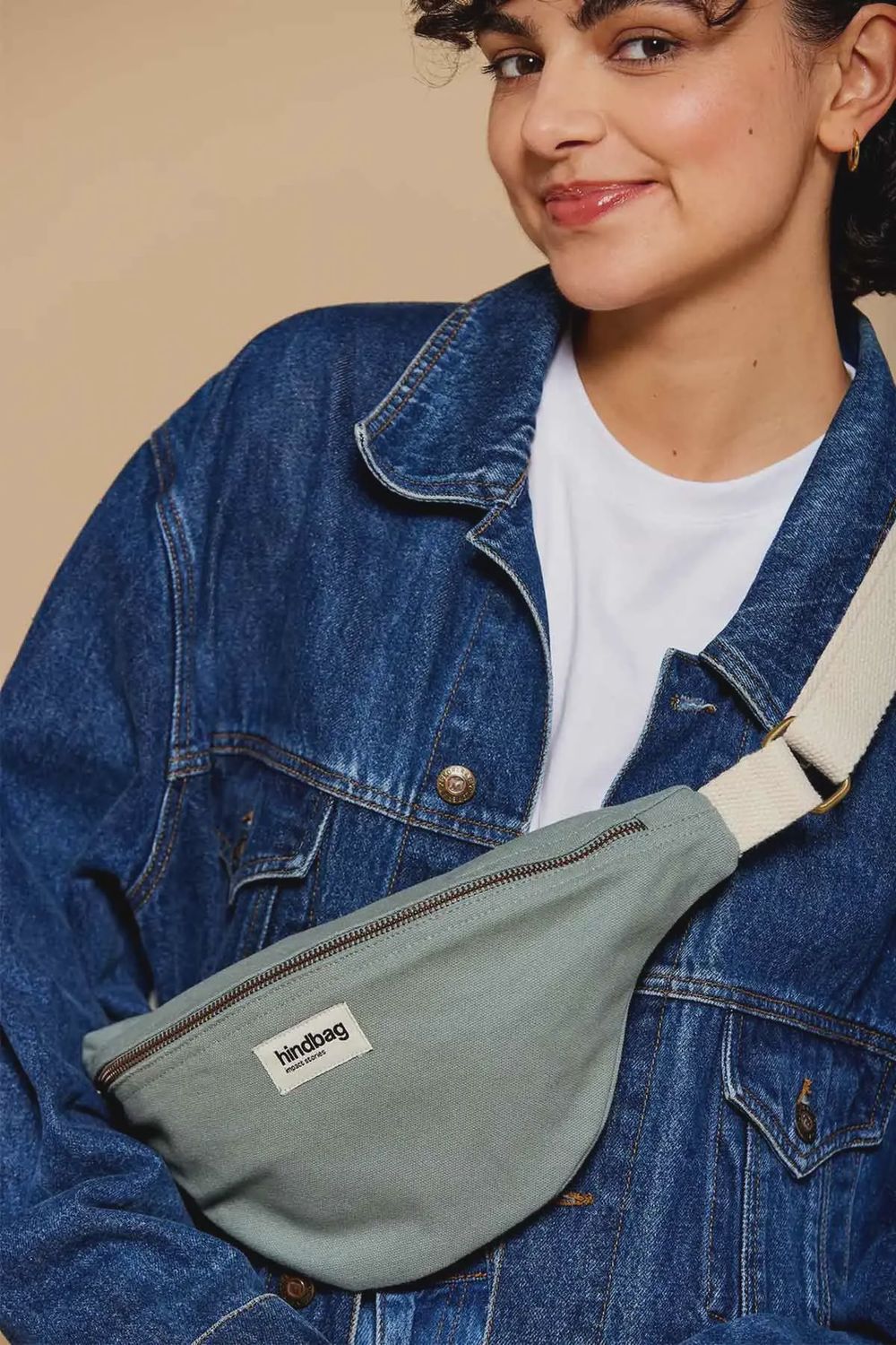 Sac Banane &quot;Olivia&quot;, Couleur: Sauge