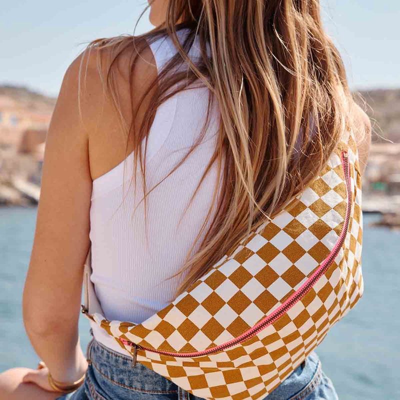 Sac Banane Damier