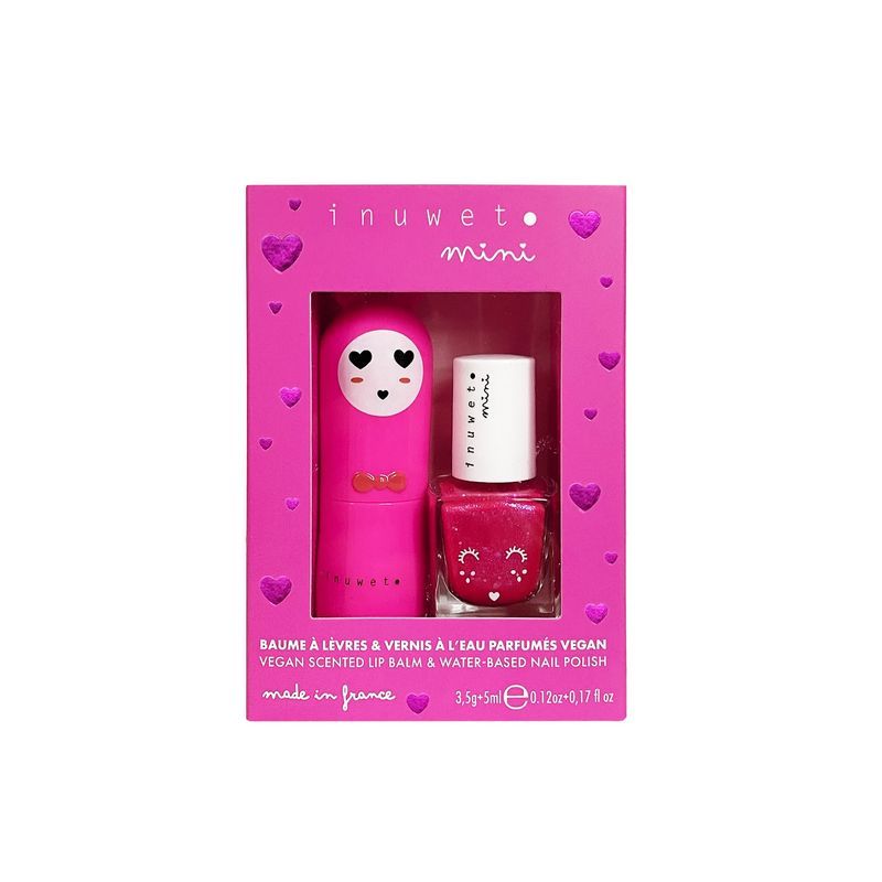 Duo baume &amp; Vernis kids - Fushia