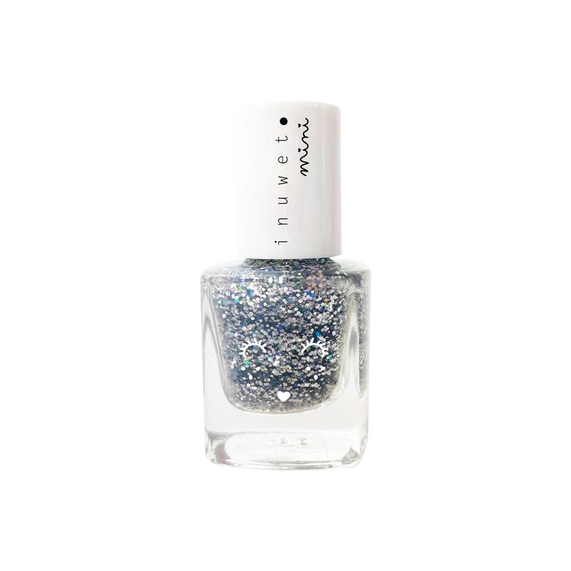 Vernis à l&#39;eau argenté - Parfum vanille