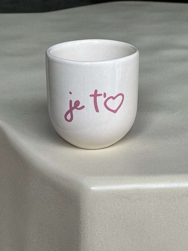 Mug &quot;je t&#39;aime&quot;