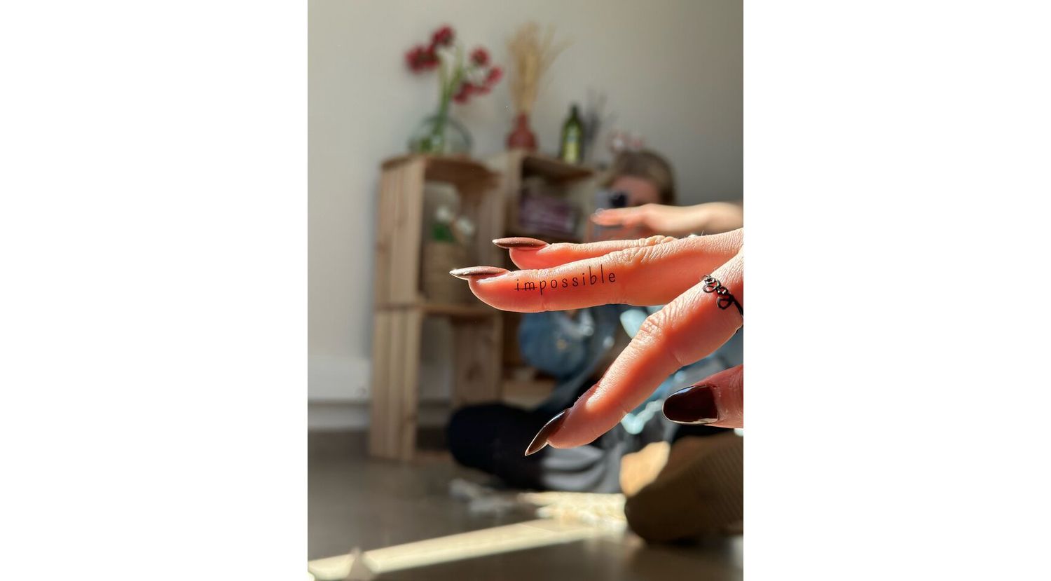 Tatouage Ephémère - Impossible