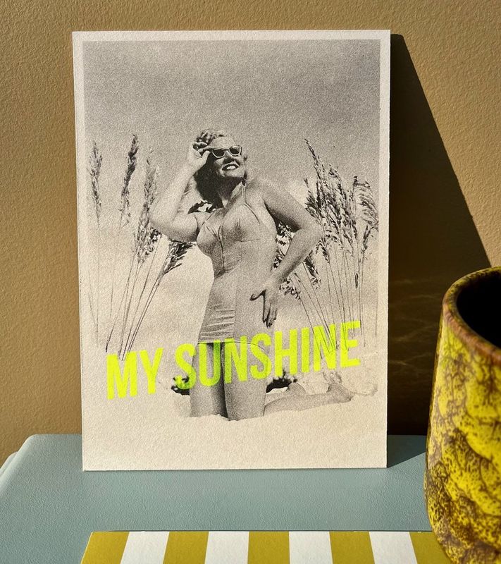 Carte &quot;My Sunshine&quot;