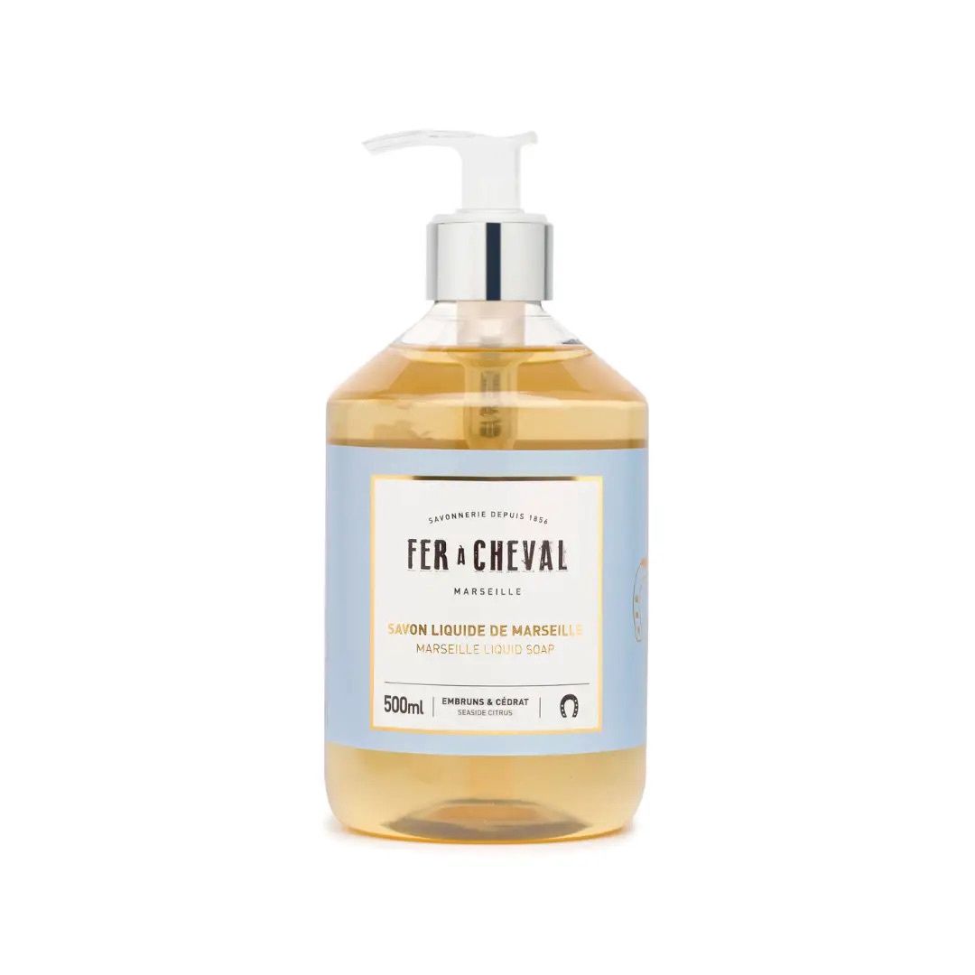 Savon Liquide de Marseille – Embruns &amp; Cédrat (500 ml)