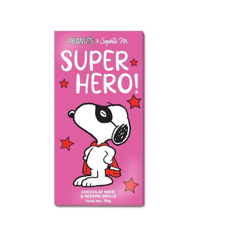 Tablette de Chocolat Snoopy - Super Hero