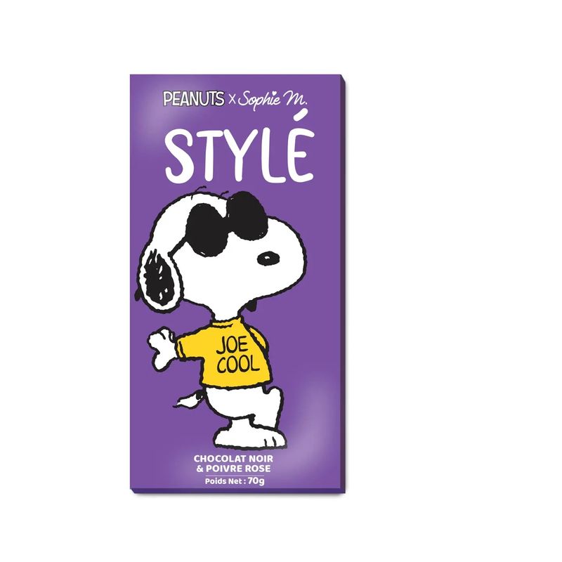 Tablette de Chocolat Snoopy - Stylé