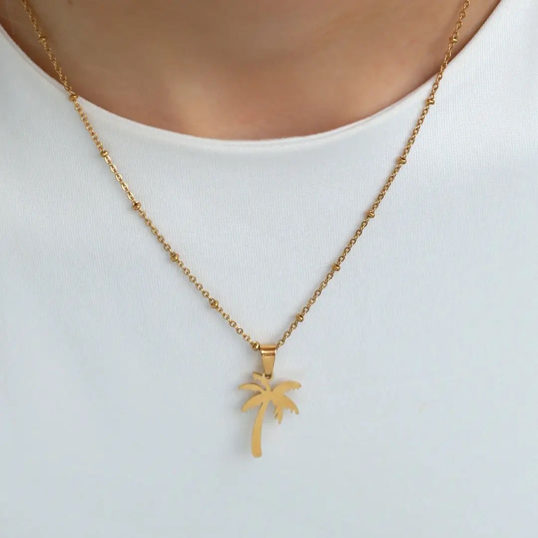 Collier Golden Palm