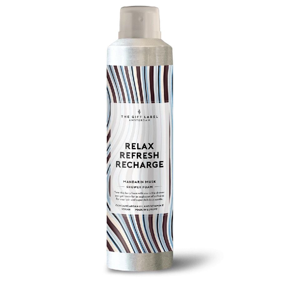 Mousse de Douche - Relax, Refresh, Recharge